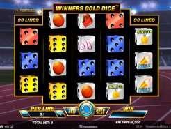 Winners Gold Dice Slots